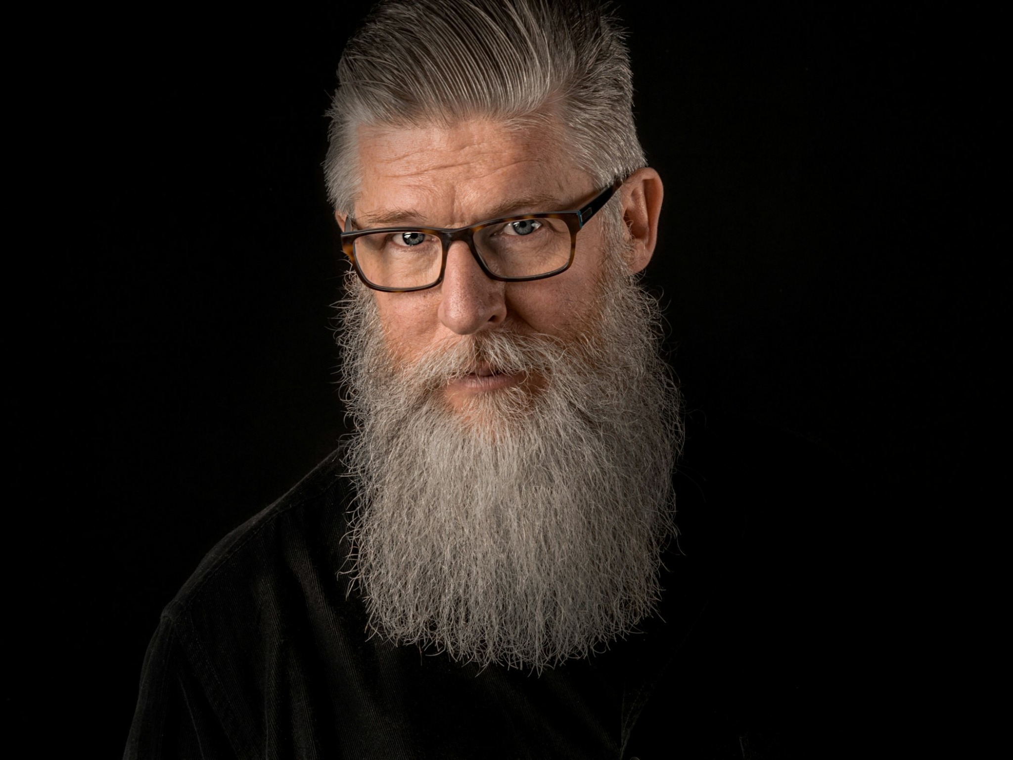 Bearded man portrait for Dry Beard
